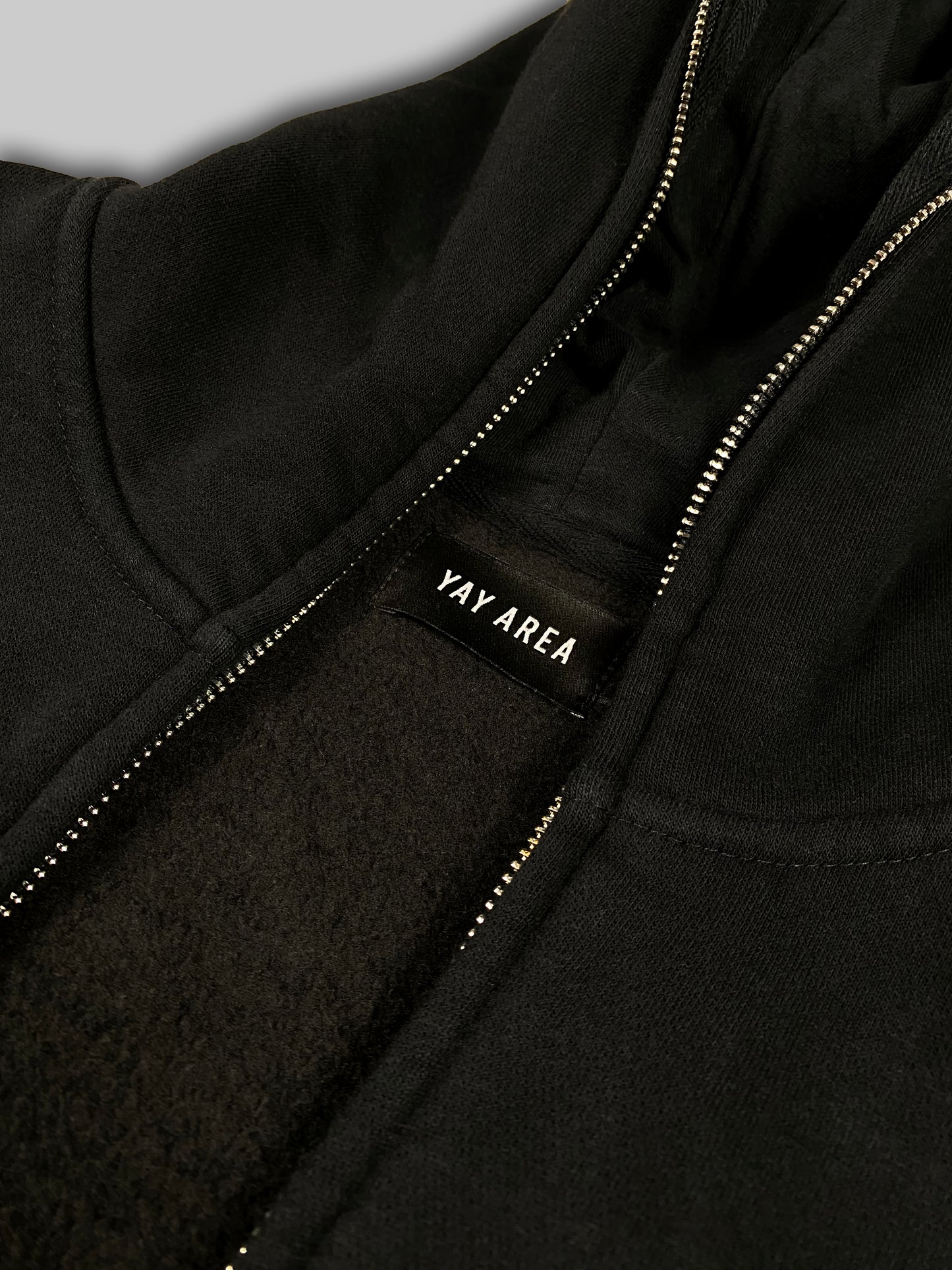 FULL ZIP JACKET BLACK